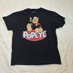 Popeye the Sailor Man Graphic T-Shirt Men’s L